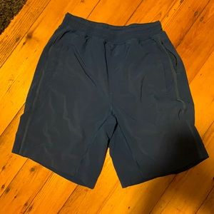 Blue lululemon shorts 8”